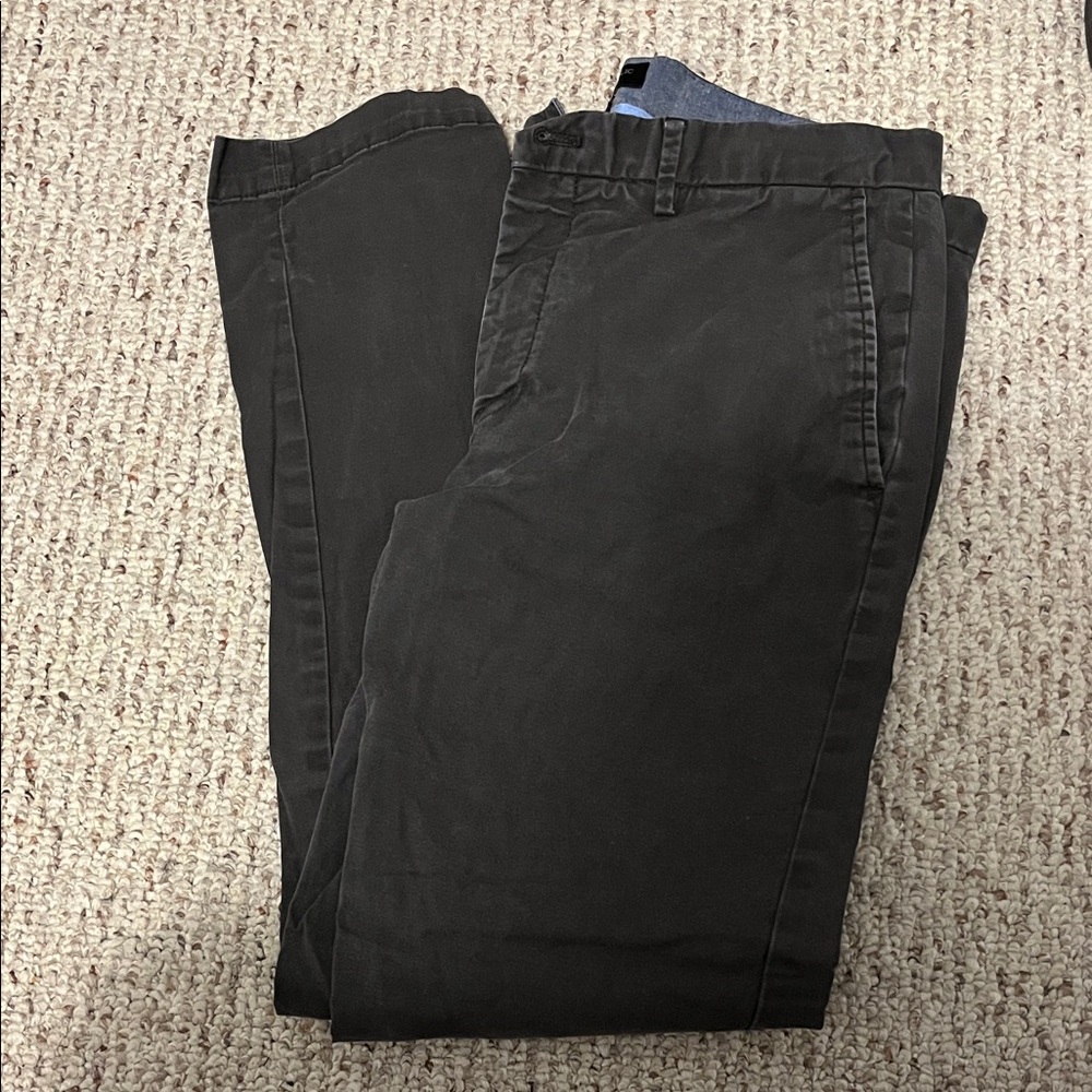 Banana Republic Men's Dark Gray Mason Chinos Pants 32x32